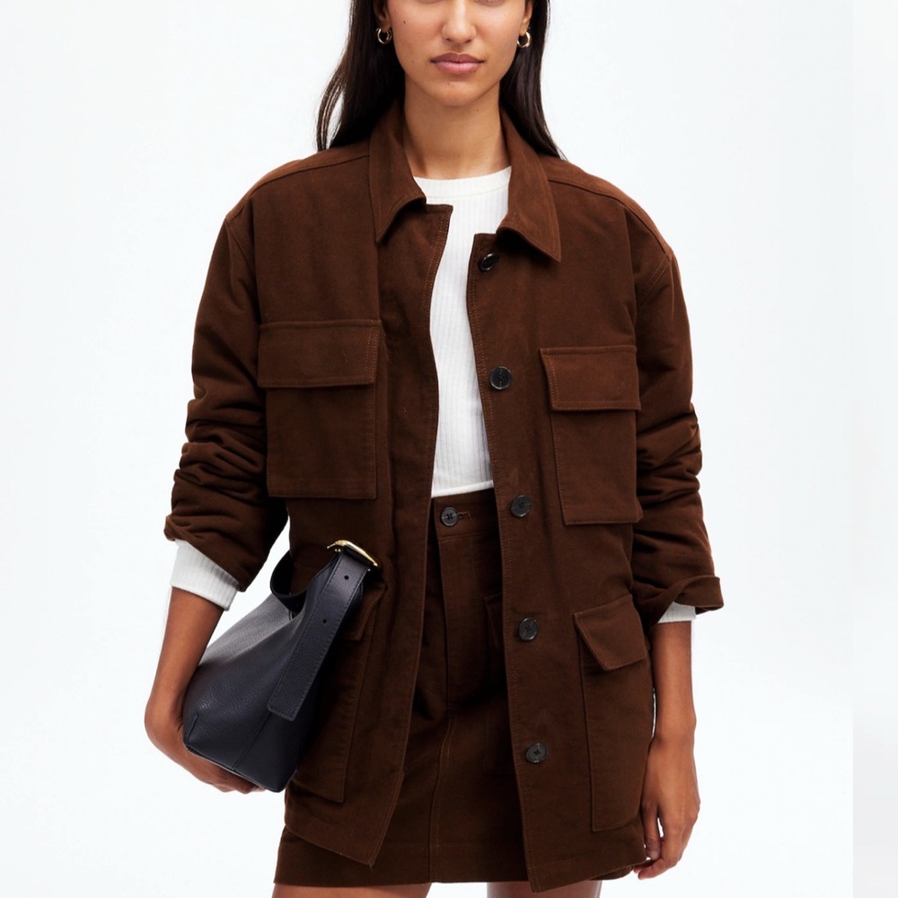 Madewell Brown Field Jacket